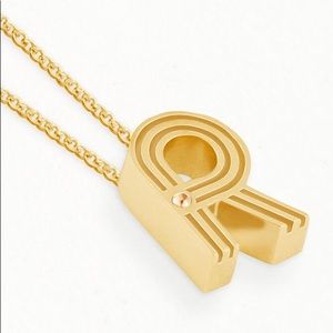 ⚡️ HOST PICK ⚡️ NWOT Maje Initial Necklace “R”